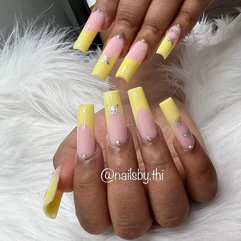 Golden Nails & Skin