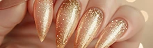 Golden Nails & Skin